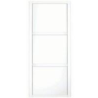 Spacepro 3 Panel Shaker White Frame White Door - 914mm