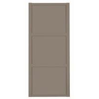 Spacepro 3 Panel Shaker Stone Grey Frame Stone Grey Door - 914mm