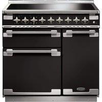 Rangemaster Elise 90cm Induction Range Cooker - Black