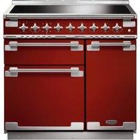 Rangemaster Elise 90cm Induction Range Cooker - Cherry Red