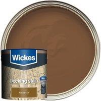 Wickes Decking Stain - Natural Oak - 2.5L