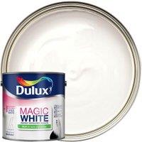 Dulux Magic White Silk Emulsion Paint - Pure Brilliant White - 2.5L