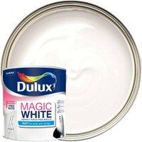 Dulux Magic White Matt Emulsion Paint - Pure Brilliant White - 2.5L