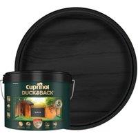Cuprinol 5 Year Ducksback Matt Shed & Fence Treatment - Black - 9L