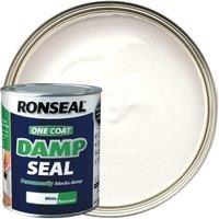 Ronseal One Coat Damp Seal - White - 750ml