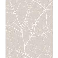 Superfresco Easy Innocence Mushroom Fabric Effect Wallpaper - 10m