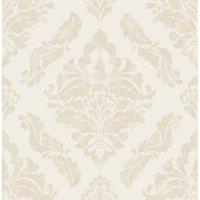 Boutique Damaris Cream Decorative Wallpaper - 10m