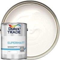 Dulux Trade Supermatt Emulsion Paint - White - 5L