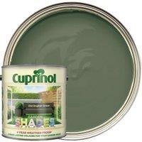 Cuprinol Garden Shades Matt Wood Treatment - Old English Green - 2.5L