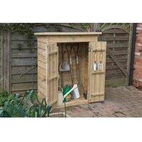 Forest Garden Small Pent Garden Tool Storage - 3 x 2ft