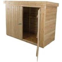 Forest Garden Large Pent Outdoor Garden Storage - 6 x 3ft