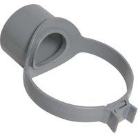 FloPlast 110mm Grey Soil Pipe Strap on Pipe Connector