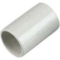 FloPlast OS10W White Overflow System Straight Coupling 21.5mm - Pack of 3