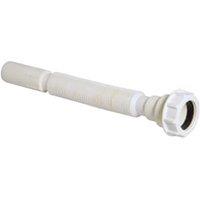FloPlast FT40 White Flexible Waste Pipe - 40mm