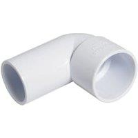 FloPlast WS27W White Solvent Weld Waste 90 Conversion Bend - 40mm