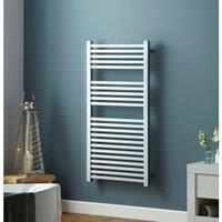 Towelrads Square Chrome Towel Radiator - 1200 x 450mm