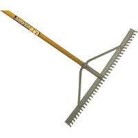Roughneck 24inch Aluminium Landscaping Rake - 600mm