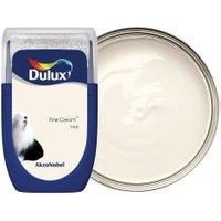 Dulux Emulsion Paint Tester Pot - Fine Cream - 30ml