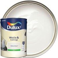 Dulux Silk Emulsion Paint - White Cotton - 5L