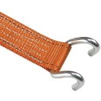Master Lock FastLink Ratchet Strap with open J Hooks - Orange