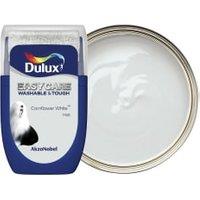 Dulux Easycare Washable & Tough Paint Tester Pot - Cornflower White - 30ml