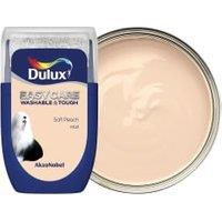 Dulux Easycare Washable & Tough Paint Tester Pot - Soft Peach - 30ml