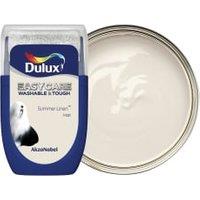 Dulux Easycare Washable & Tough Paint Tester Pot - Summer Linen - 30ml
