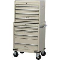 Hilka Classic 8 Drawer Mobile Combination Unit - Cream