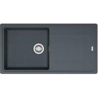 Franke Titan 1 Bowl Composite Kitchen Sink - Graphite Grey