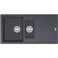 Franke Titan 1.5 Bowl Reversible Composite Kitchen Sink - Graphite Grey