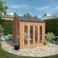 Mercia Vermont Summerhouse including Double Bi-Fold Doors with Assembly - 8 x 8ft