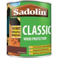 Sadolin Classic Woodstain - Mahogany - 1L
