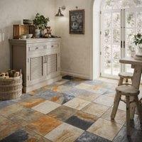 Wickes Multicolour Slate Effect Wall & Floor Tile - 333 x 333mm