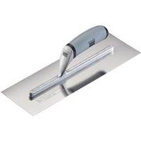 Ragni R618S-11HL Stainless Steel Part Worn Finishing Trowel - 11"