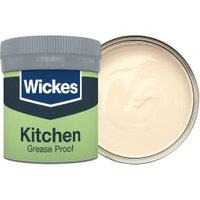 Wickes Kitchen Matt Emulsion Paint Tester Pot - Magnolia No.310 - 50ml