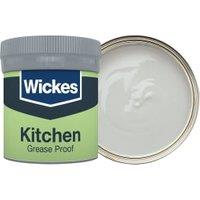 Wickes Kitchen Matt Emulsion Paint Tester Pot - Nickel No.205 - 50ml