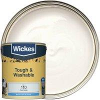 Wickes Tough & Washable Matt Emulsion Paint - Pure Cotton No.110 - 5L