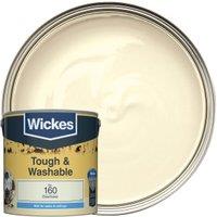 Wickes Tough & Washable Matt Emulsion Paint - Elderflower No.160 - 2.5L