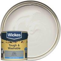 Wickes Tough & Washable Matt Emulsion Paint - Shadow Grey No.230 - 2.5L