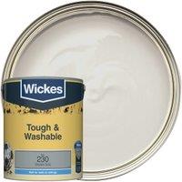 Wickes Tough & Washable Matt Emulsion Paint - Shadow Grey No.230 - 5L