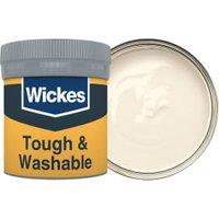 Wickes Tough & Washable Matt Emulsion Paint Tester Pot - Ivory No.400 - 50ml