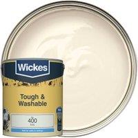 Wickes Tough & Washable Matt Emulsion Paint - Ivory No.400 - 5L