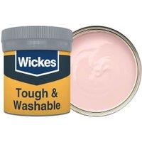 Wickes Tough & Washable Matt Emulsion Paint Tester Pot - Poetic Pink No.605 - 50ml