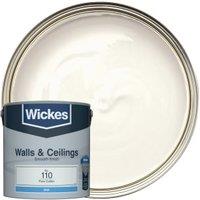 Wickes Vinyl Matt Emulsion Paint - Pure Cotton No.110 - 2.5L