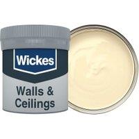 Wickes Vinyl Matt Emulsion Paint Tester Pot - Cream No.305 - 50ml