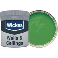 Wickes Vinyl Matt Emulsion Paint Tester Pot - Botanical Green No.825 - 50ml