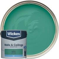 Wickes Vinyl Matt Emulsion Paint - Jewel Green No.845 - 2.5L