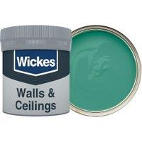 Wickes Vinyl Matt Emulsion Paint Tester Pot - Jewel Green No.845 - 50ml