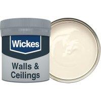 Wickes Vinyl Matt Emulsion Paint Tester Pot - Ivory No.400 - 50ml