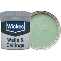 Wickes Vinyl Matt Emulsion Paint Tester Pot - Subtly Green No.820 - 50ml